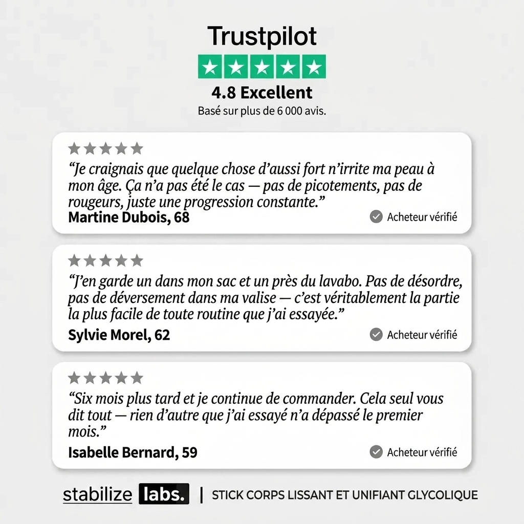 Stick Lissant Sans Rinçage — 7 % glycolique