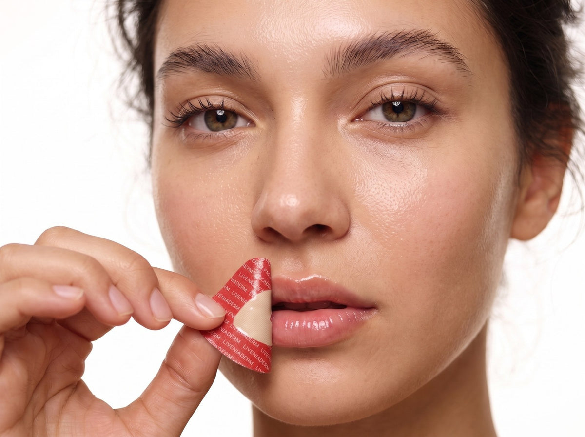 Liveniaderm Hydrogel Lippen-Nachtpflaster